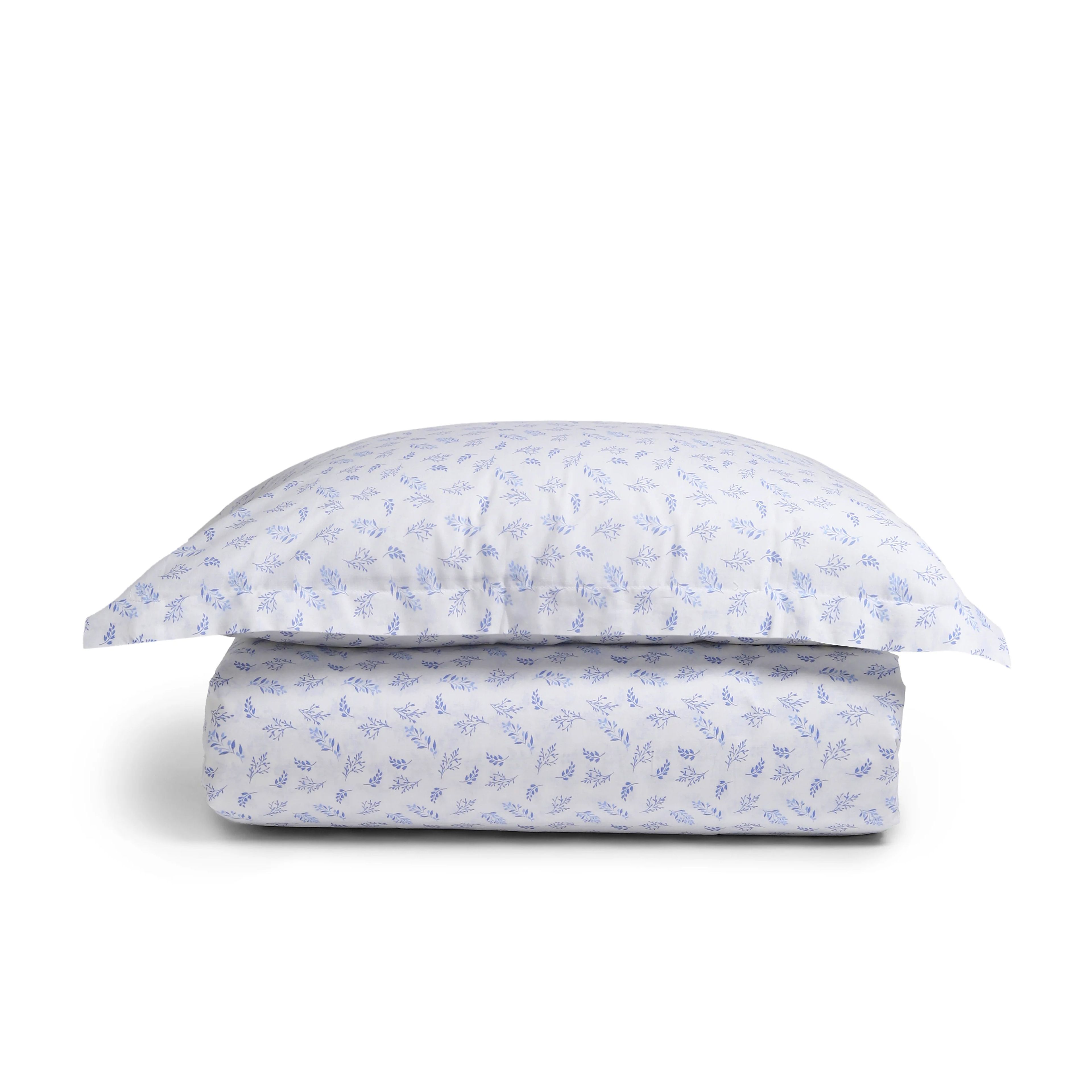 Bloomshire Classic | Everyday Charm Printed Cotton Bedsheet Set-Purple