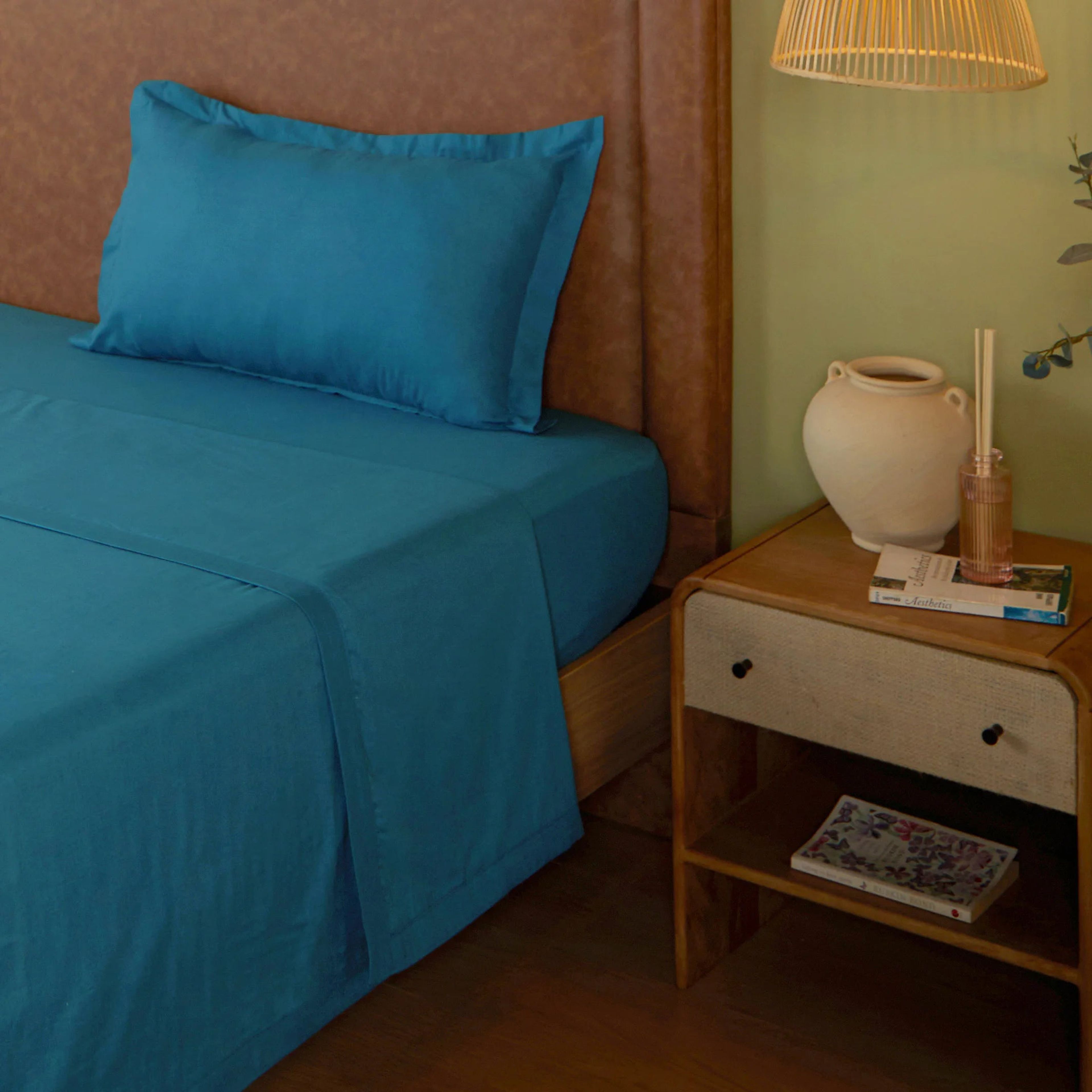 Paleto | Everyday Hues Cotton Solid Dyed Dohar with Super Soft Flannel Layering-Mineral