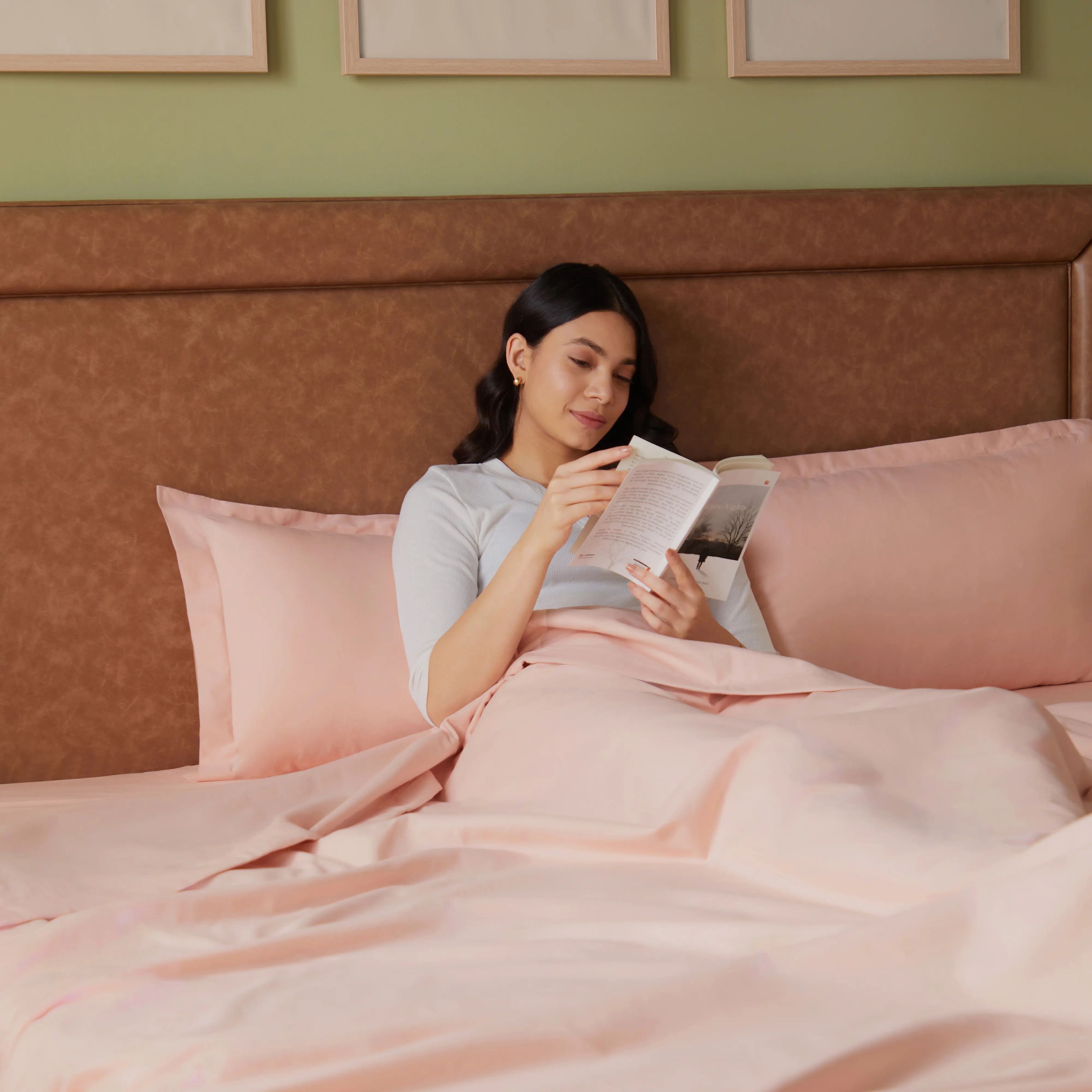 Paleto | Everyday Hues Cotton Solid Dyed Dohar with Super Soft Flannel Layering-Veiled Rose