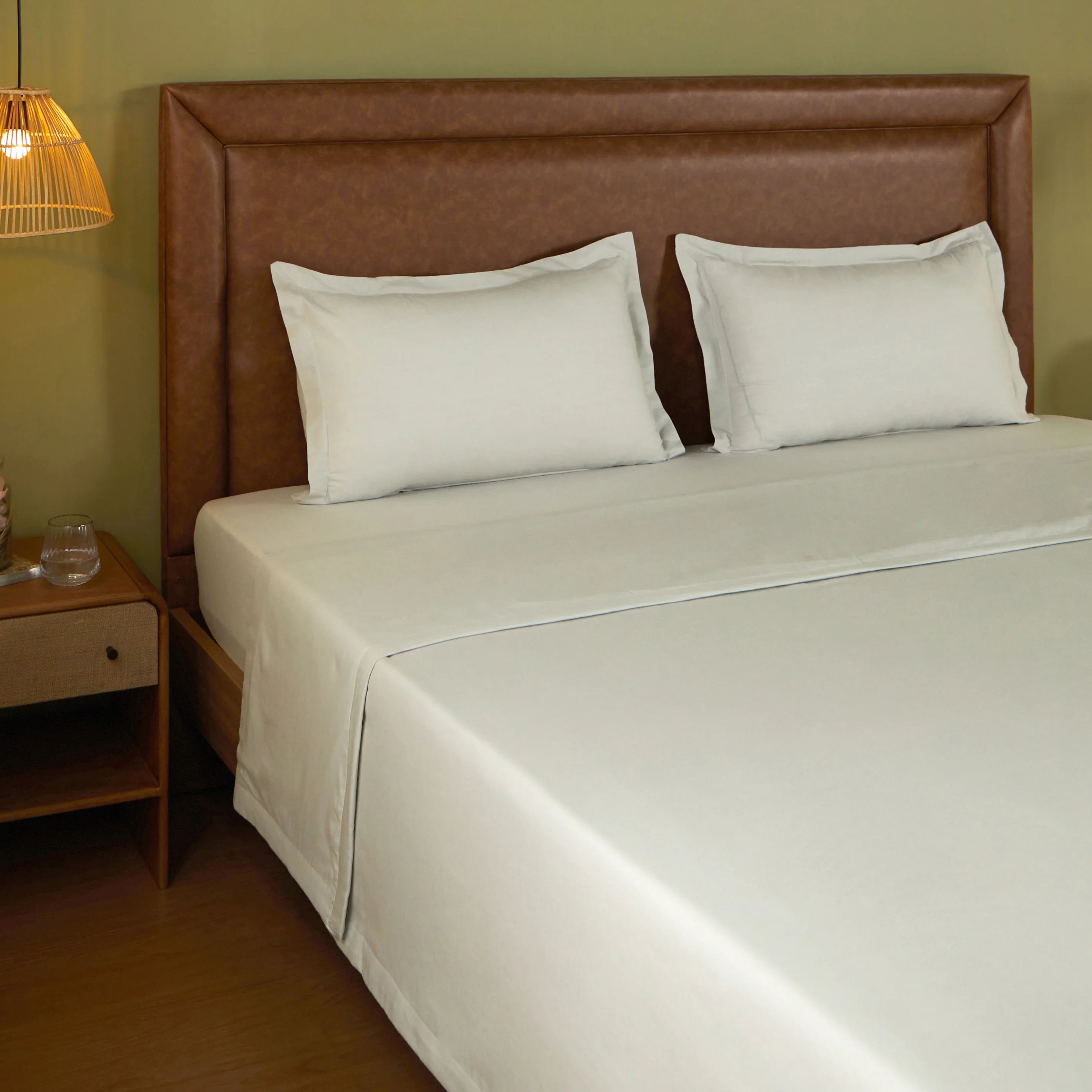 Paleto | Everyday Hues Cotton Solid Dyed Dohar with Super Soft Flannel Layering-Silver