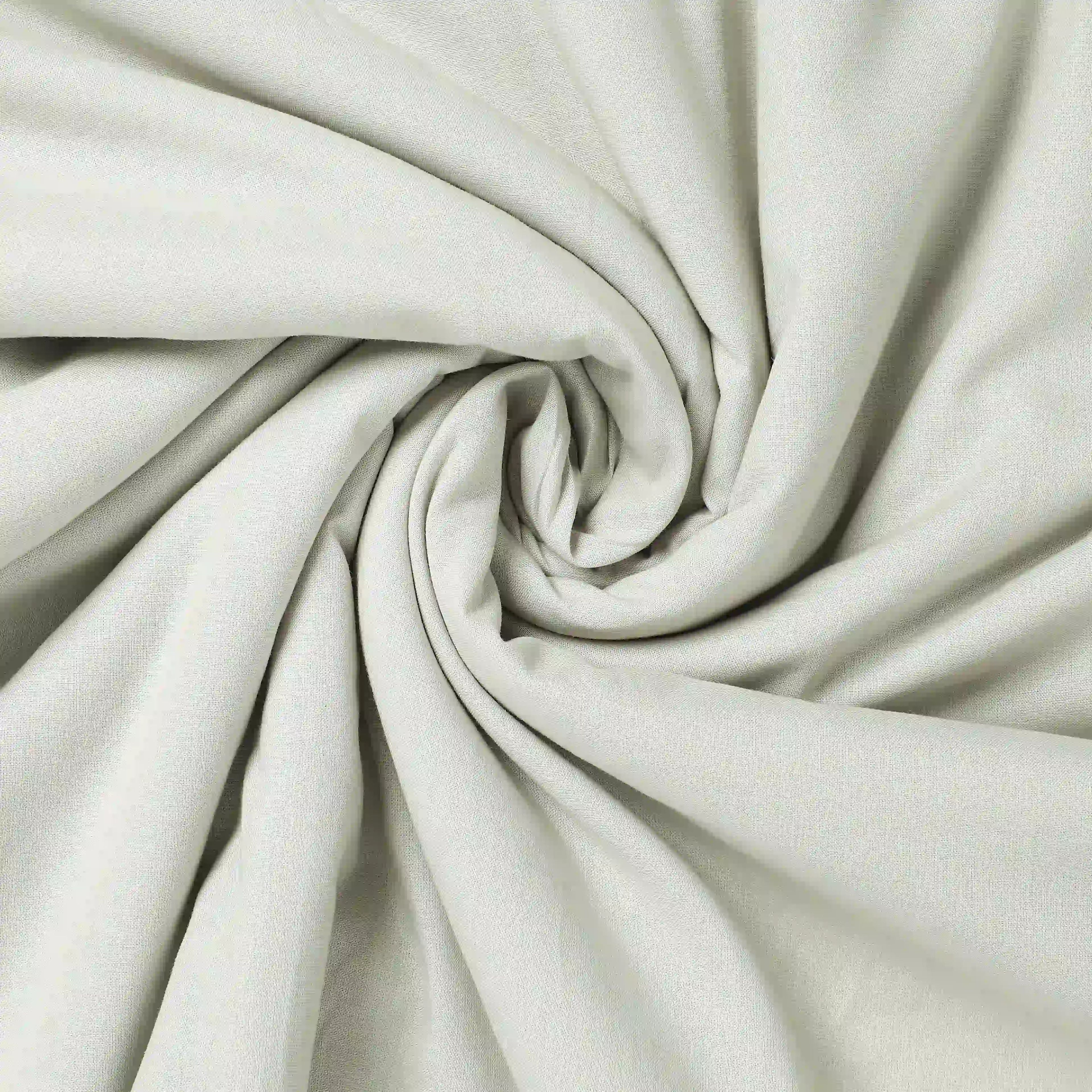 Paleto | Everyday Hues Cotton Solid Dyed Dohar with Super Soft Flannel Layering-Silver