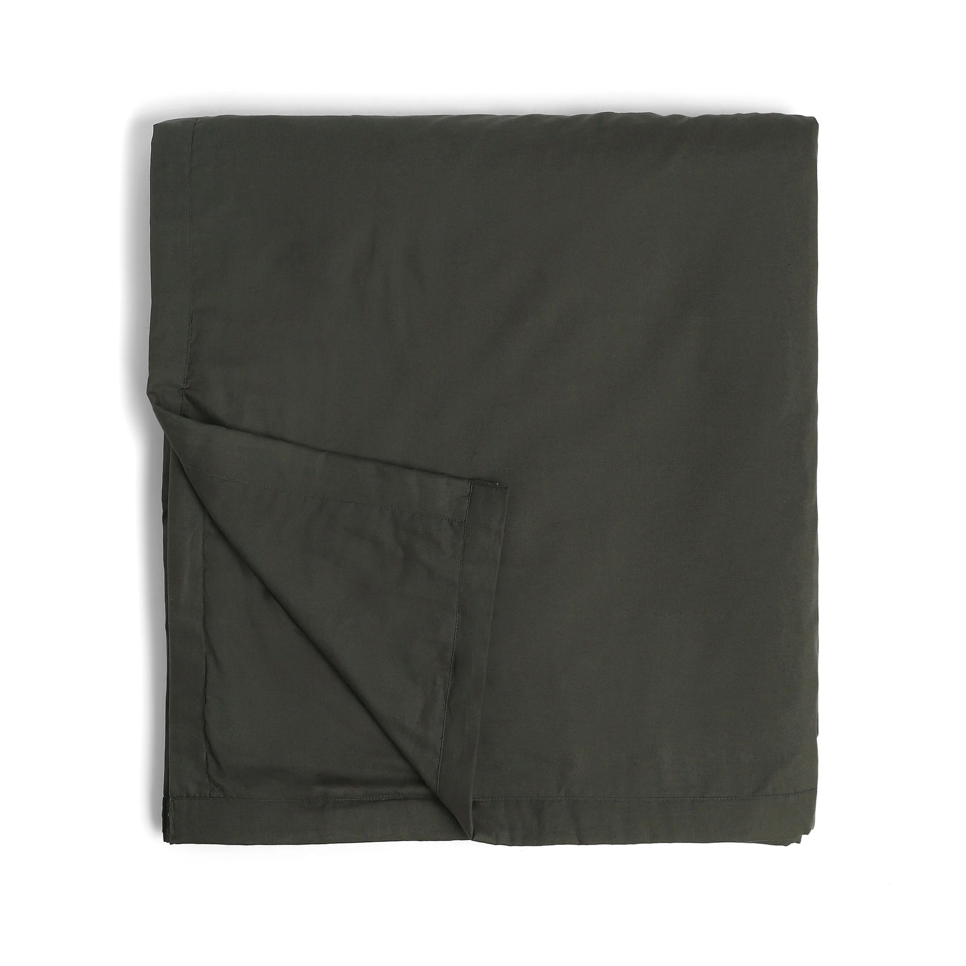 Paleto | Everyday Hues Cotton Solid Dyed Dohar with Super Soft Flannel Layering-Dark Grey