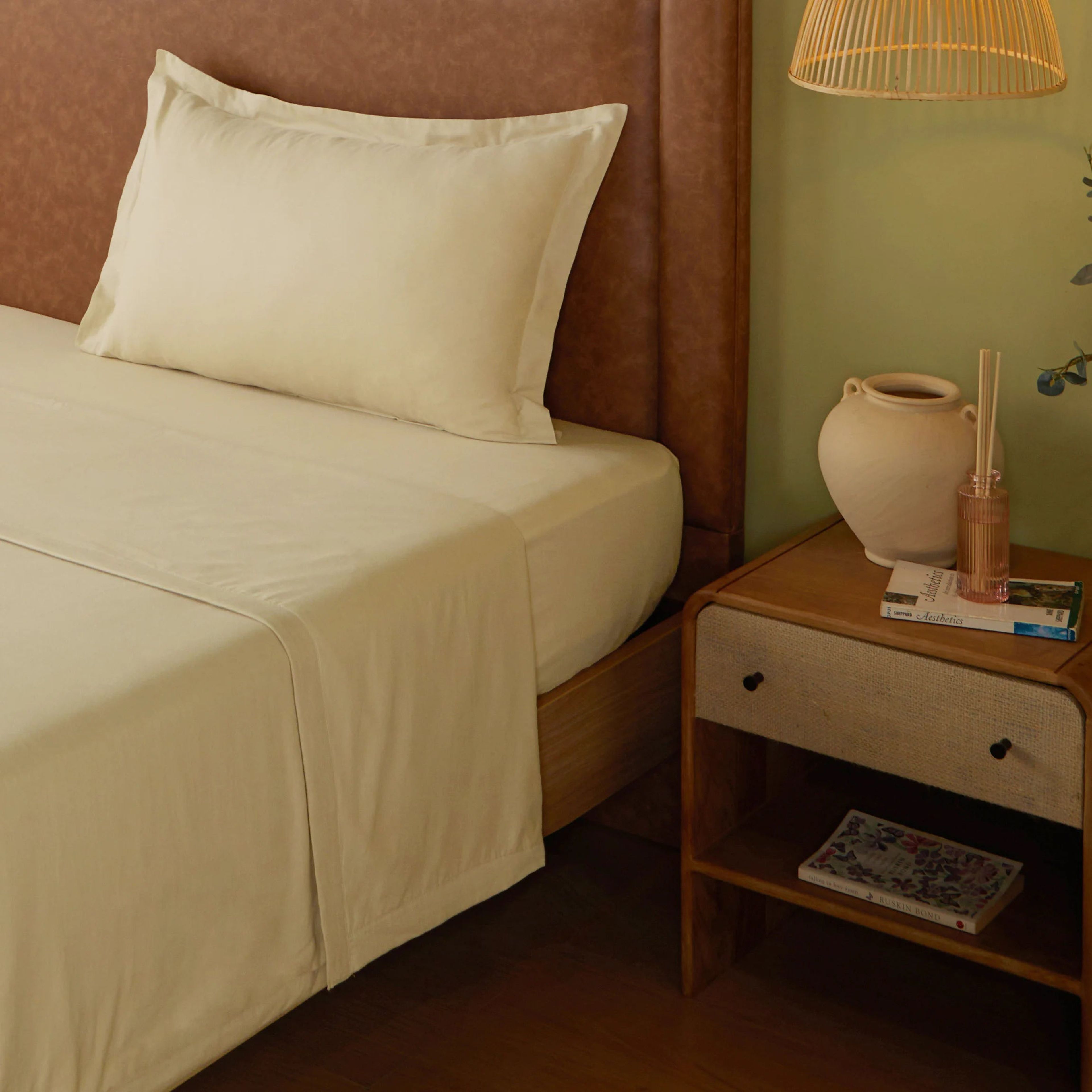 Paleto | Everyday Hues Cotton Solid Dyed Dohar with Super Soft Flannel Layering-Beige