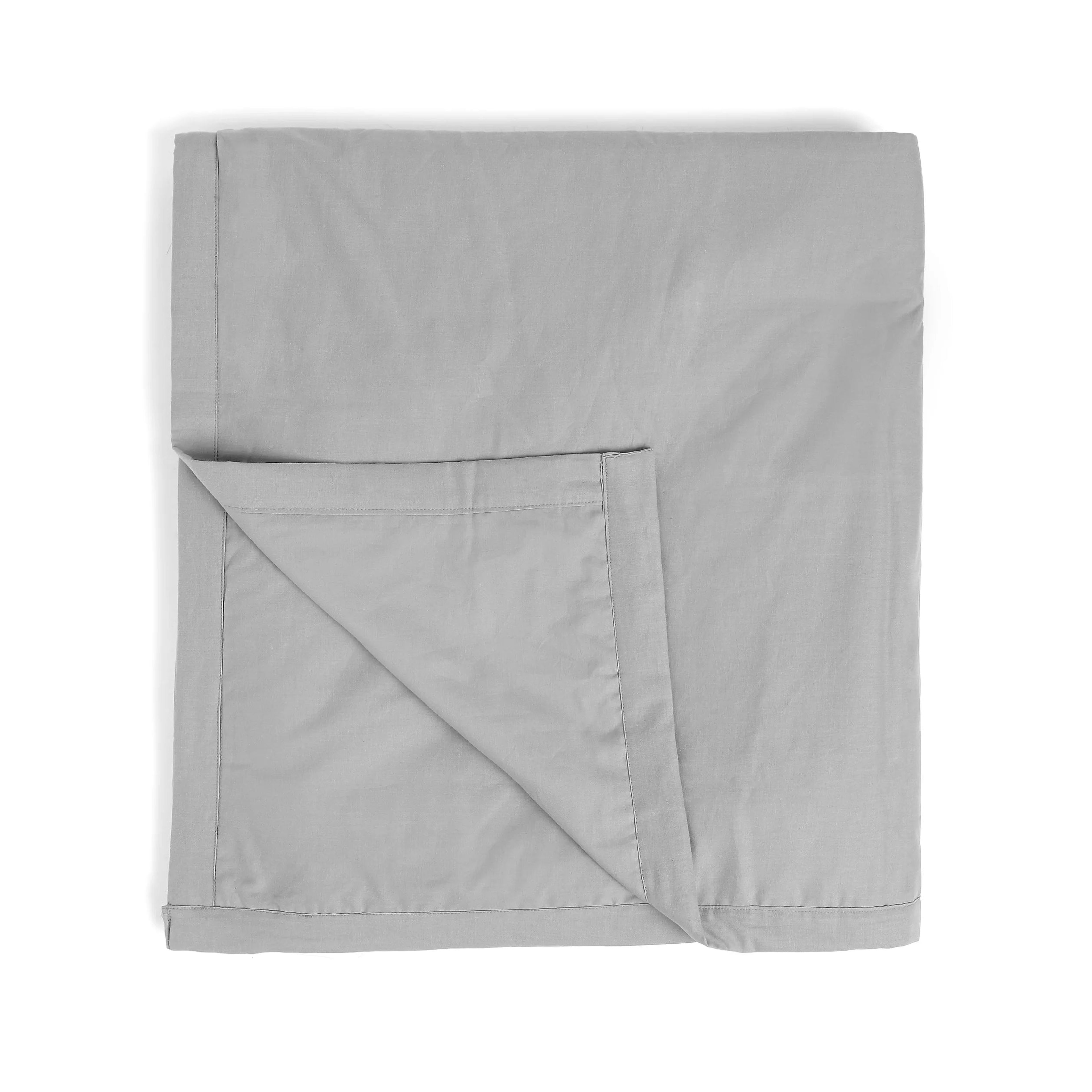 Paleto | Everyday Hues Cotton Solid Dyed Dohar with Super Soft Flannel Layering-Grey