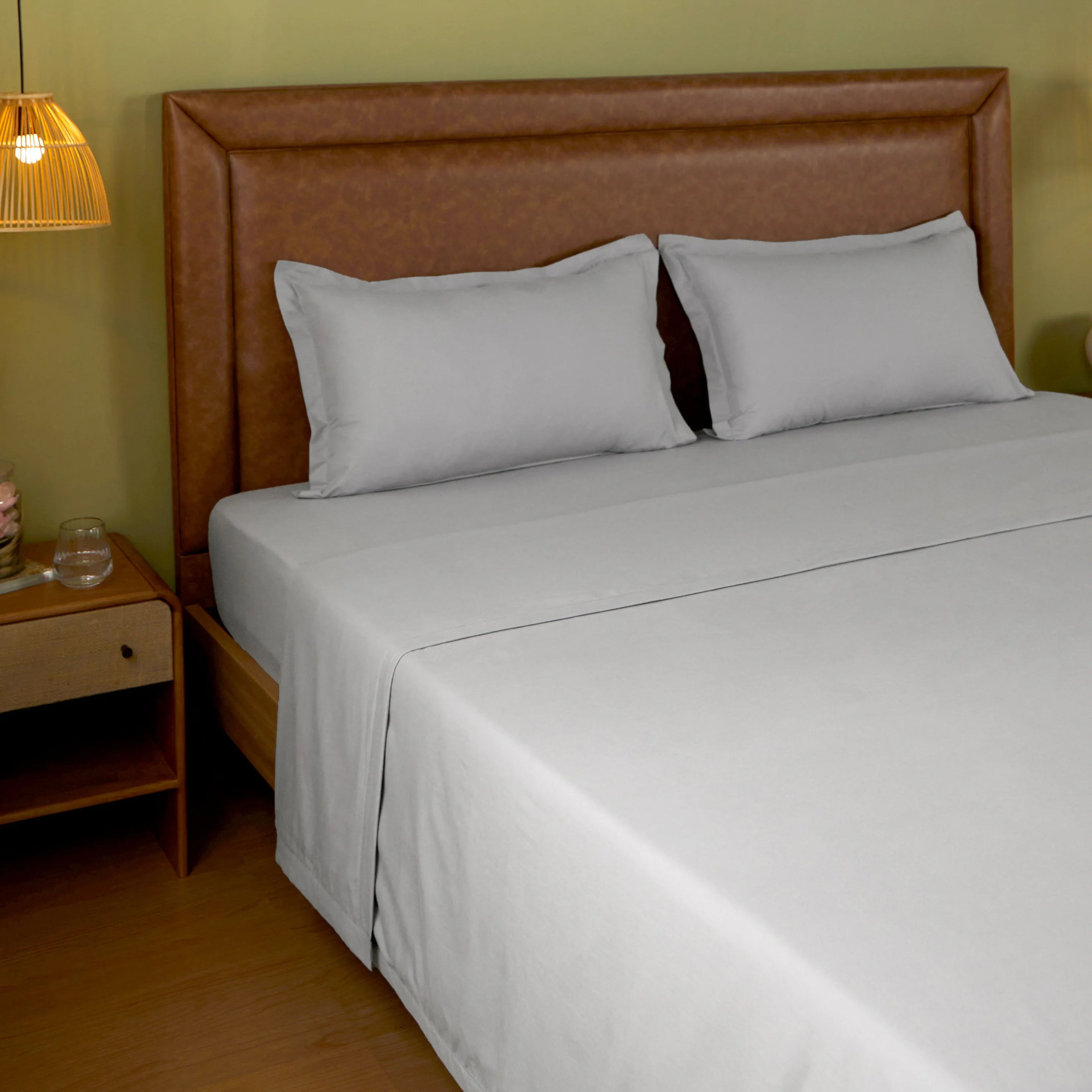 Paleto | Everyday Hues Cotton Solid Dyed Dohar with Super Soft Flannel Layering-Grey