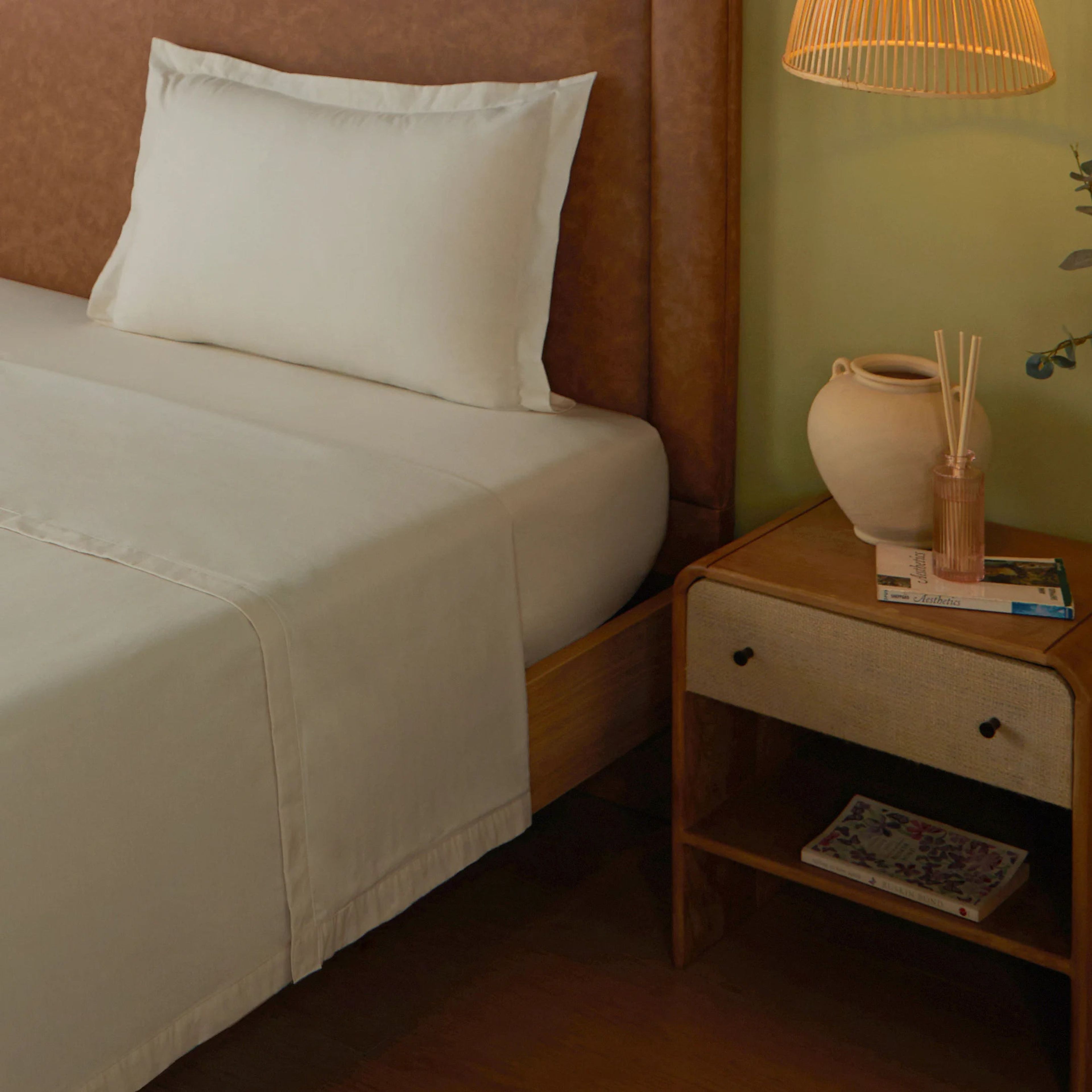 Paleto | Everyday Hues Cotton Solid Dyed Dohar with Super Soft Flannel Layering-Ivory