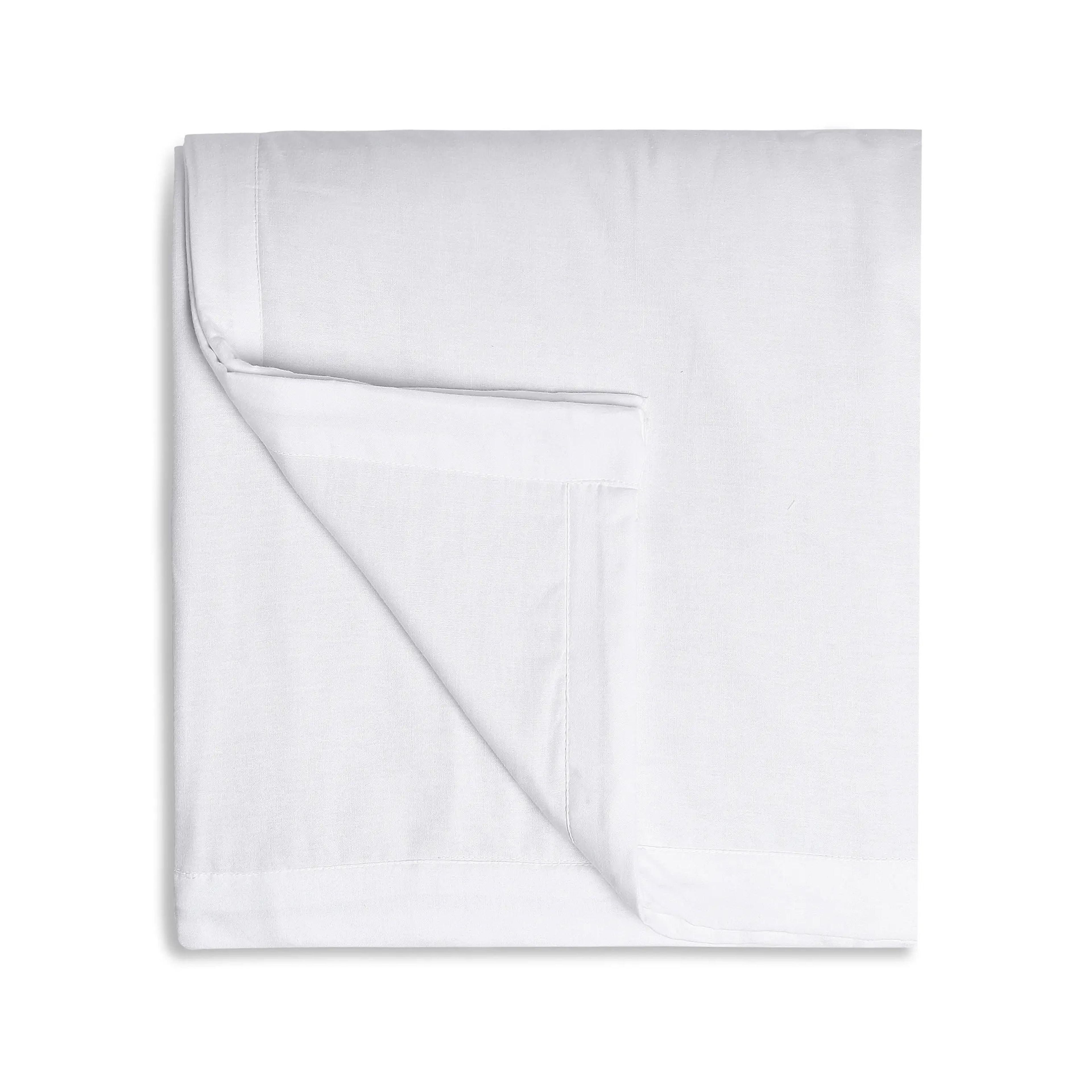 Paleto | Everyday Hues Cotton Solid Dyed Dohar with Super Soft Flannel Layering-White