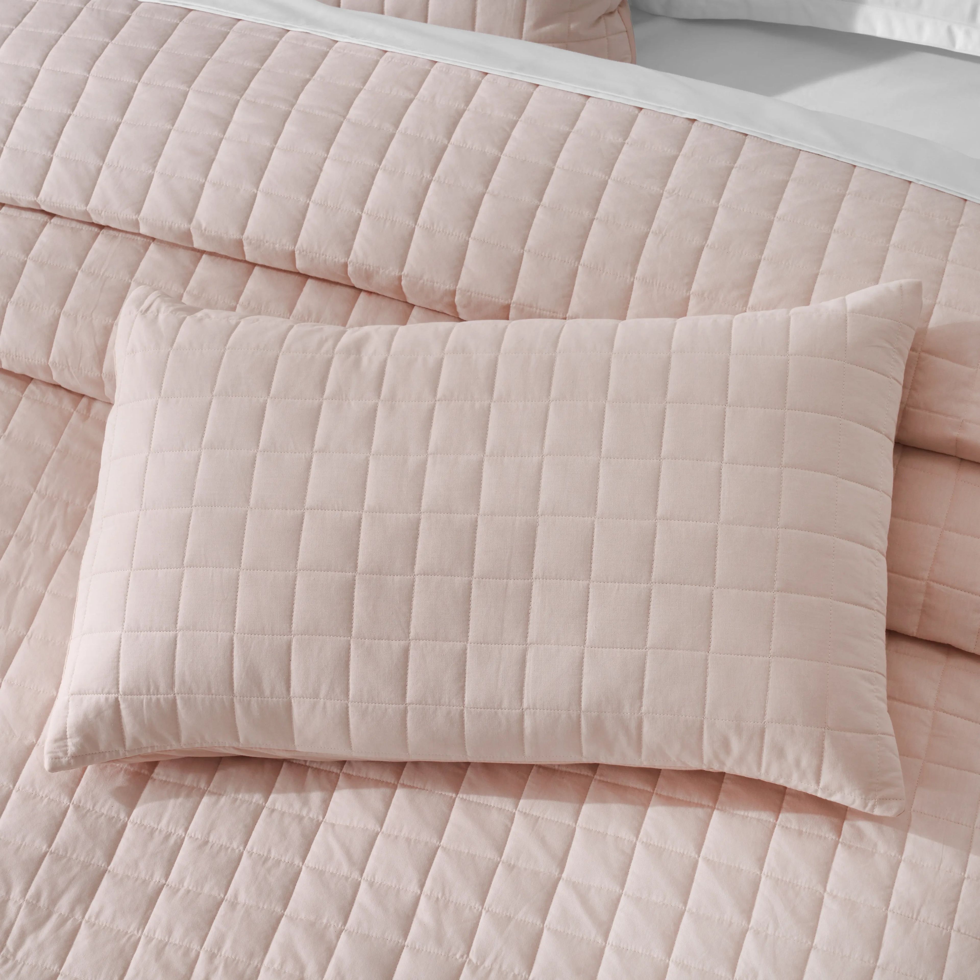 Nuvola | Luxurious Solid Dyed Box Quilted Cotton Bedcover Set