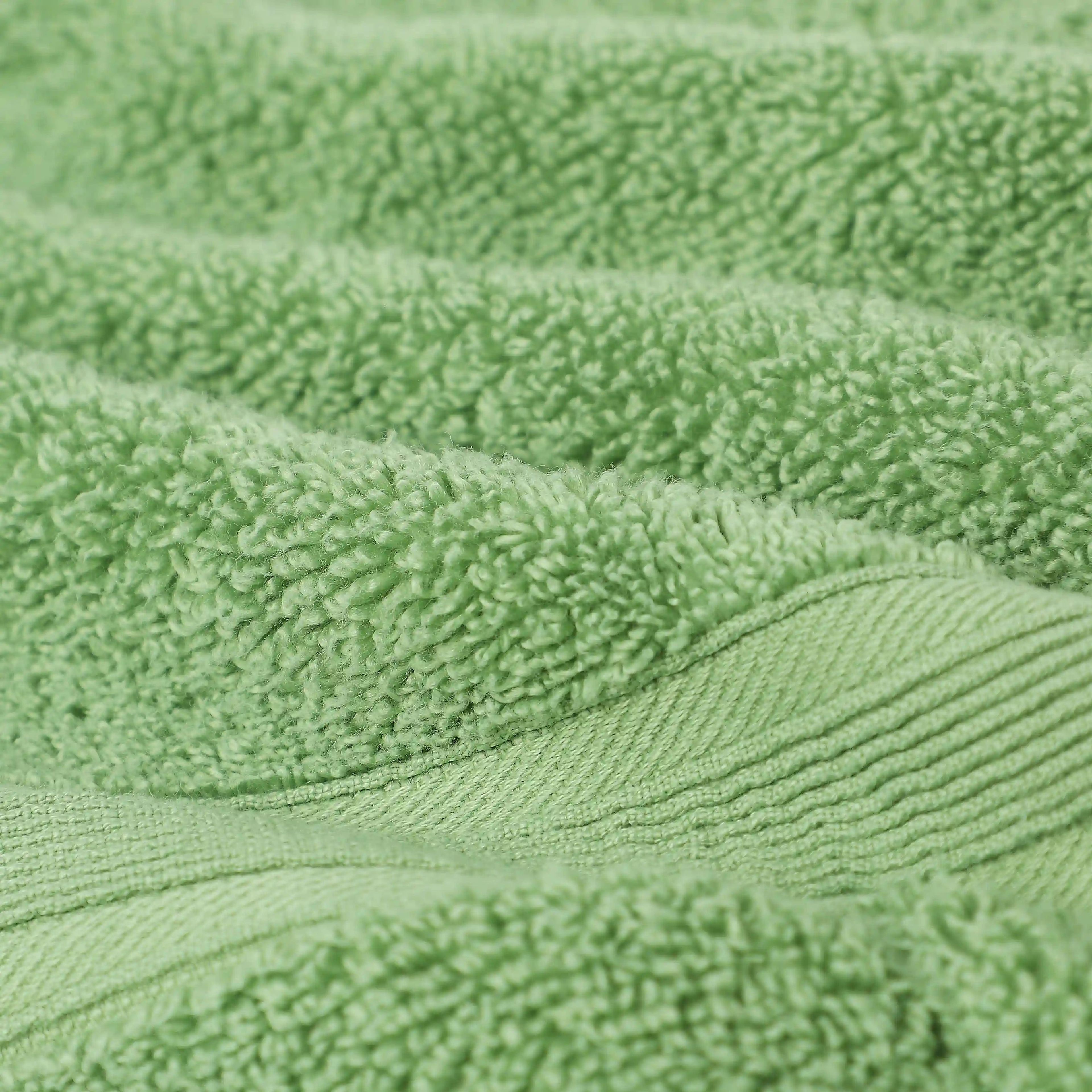 Pelushe | Super Absorbent & Luxurious Zero Twist Cotton Terry Face Towels | Set of 4