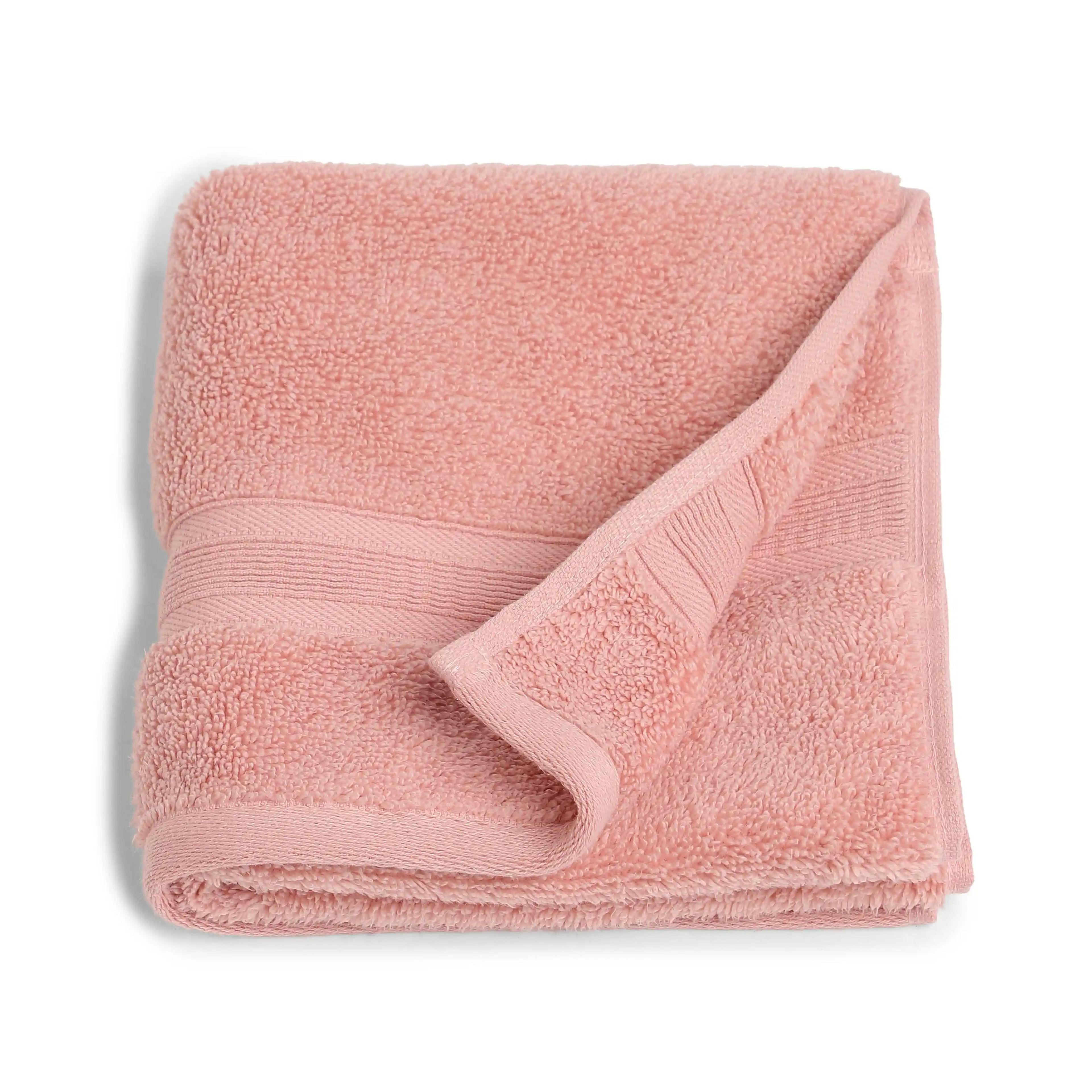 Pelushe | Super Absorbent & Luxurious Zero Twist Cotton Terry Hand Towels | Set of 2
