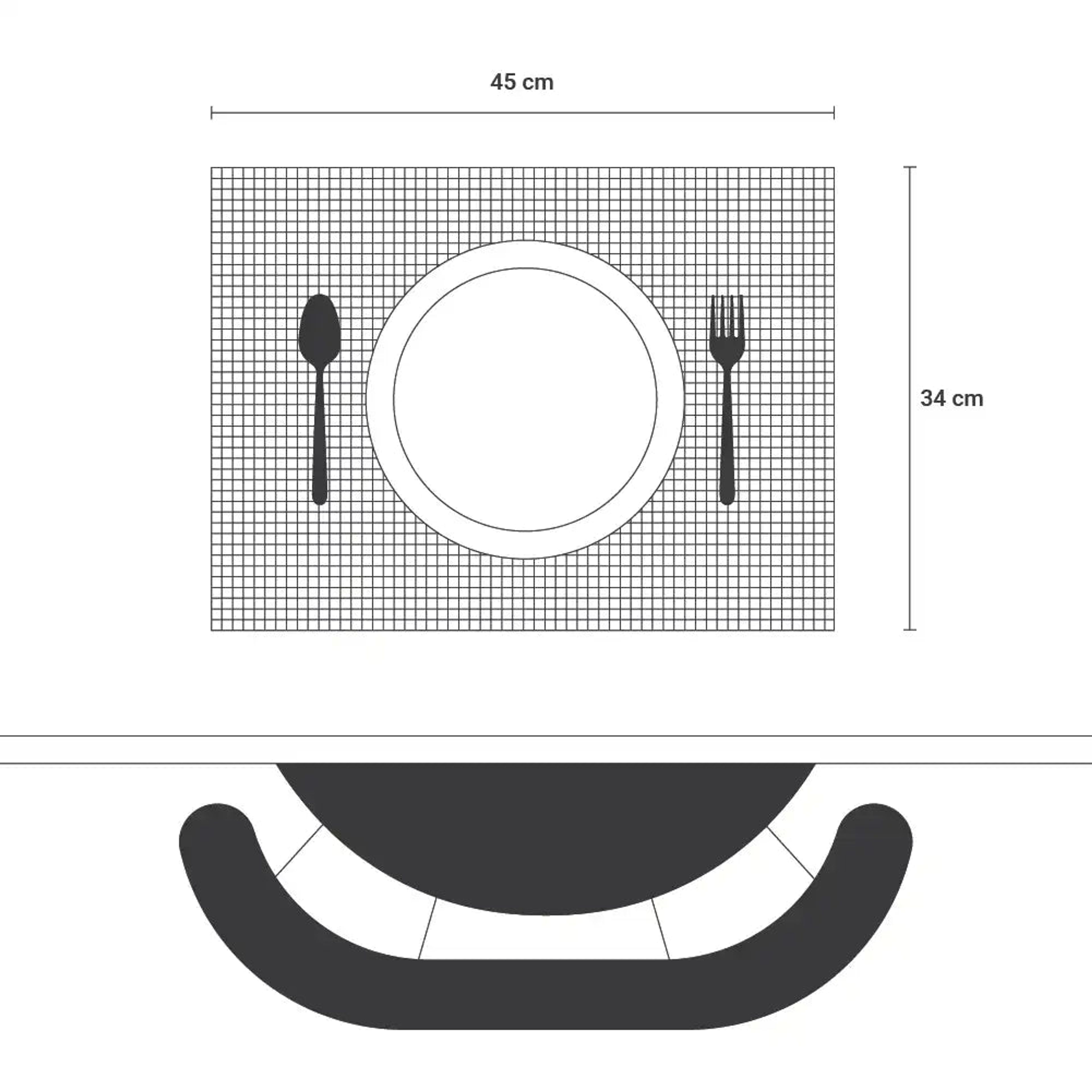 Nonna's Home | Tuscan Inspired Easy to Maintain Table Mat | Set of 4 & 6