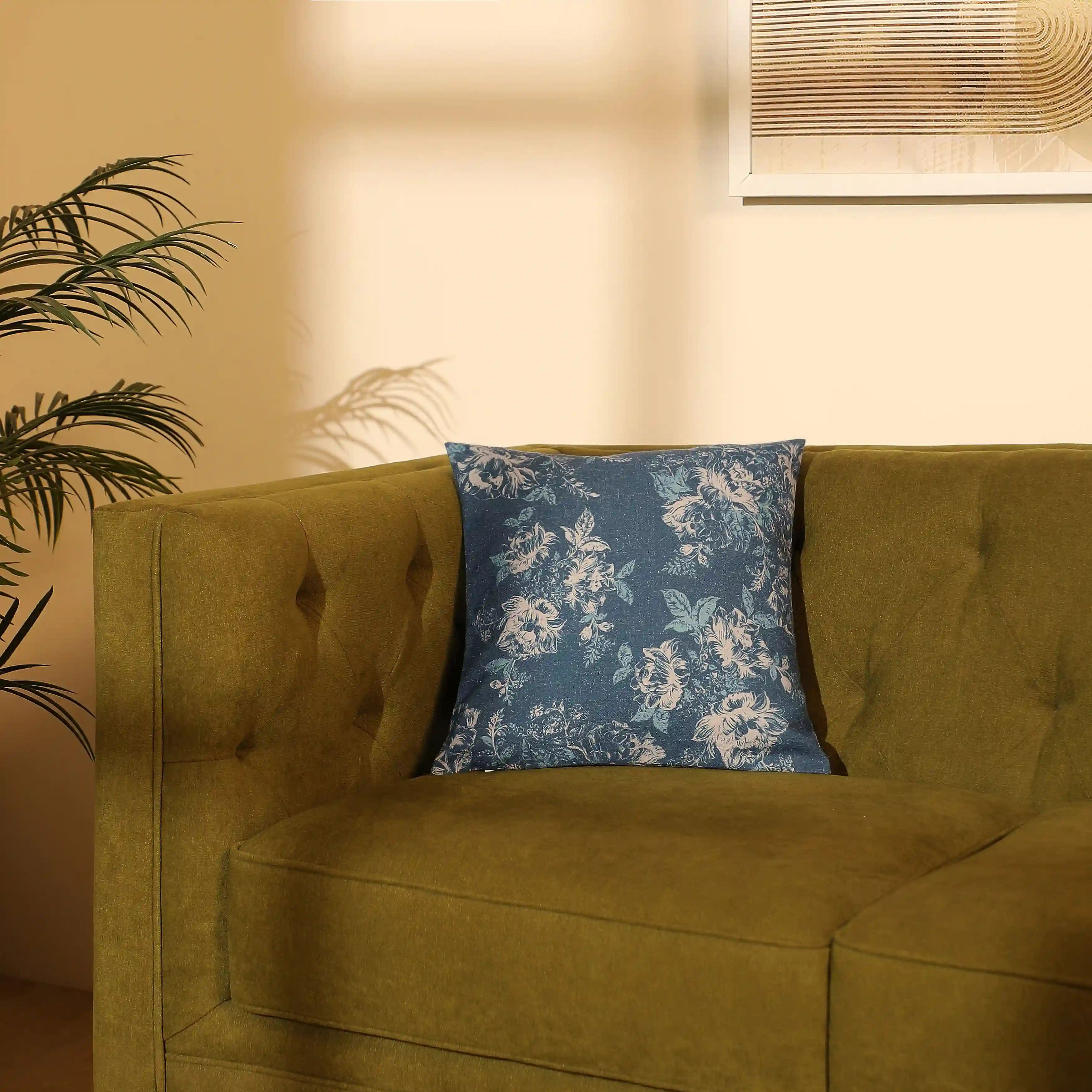 Vissencia Printed Cushion Cover | Blossoms