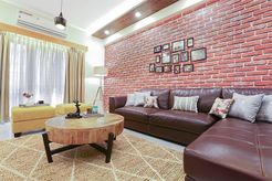 Warm Wooden Accents Add Character To This Noida Home