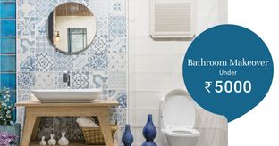 Bathroom designs makeover challenge blog cover