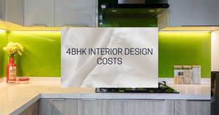 4bhk costs for interior design