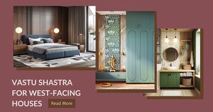 West facing house Vastu