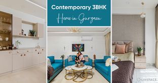 contemporary 3bhk in gurgaon