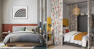 Clever Two Colour Combinations for Bedroom Walls You Need to Try Out