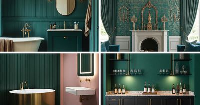 peacock green colour combination
