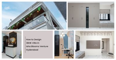 isha blooms venture 3bhk interiors in hyderabad