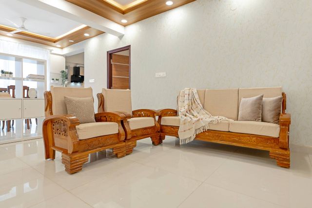 Living Room Interior Design Varanasi - Complete Home Makeover