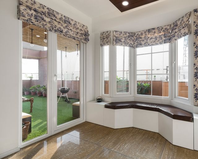 Modern Glass Door Design with High Gloss Finish for Stylish Balconies ... - Modern Glass Door Designs For High-Rise