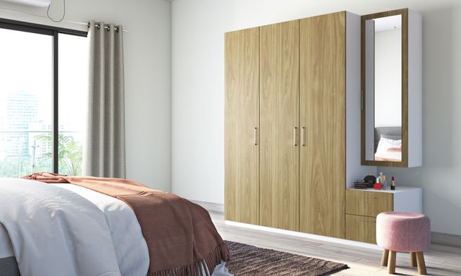 Nordic Walnut, Suede