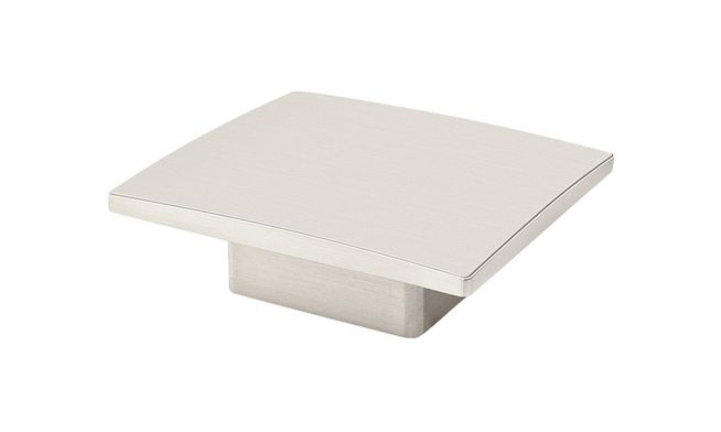 Knob 376 , Brushed nickel