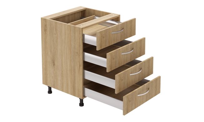 Base Unit, 4 Drawers (4M)
