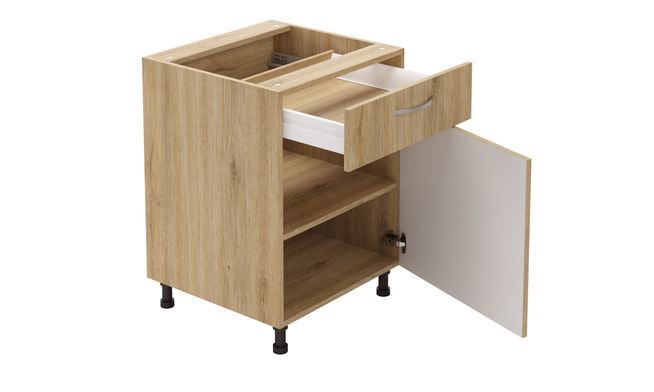 Base Unit, 1 Drawer (1M), 1 Shelf