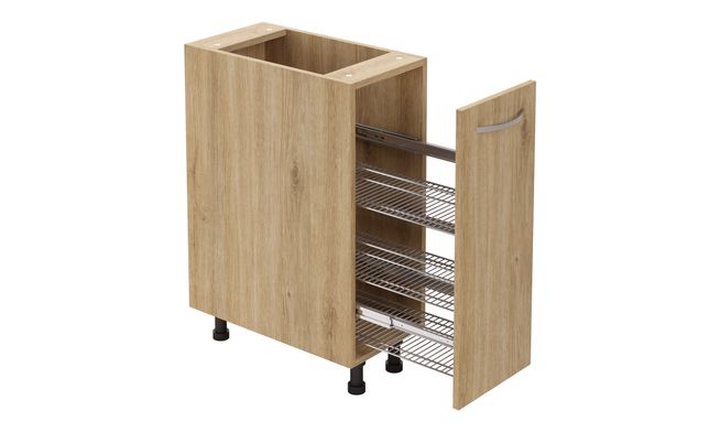 Spice Pullout, 3-tier SS Basket