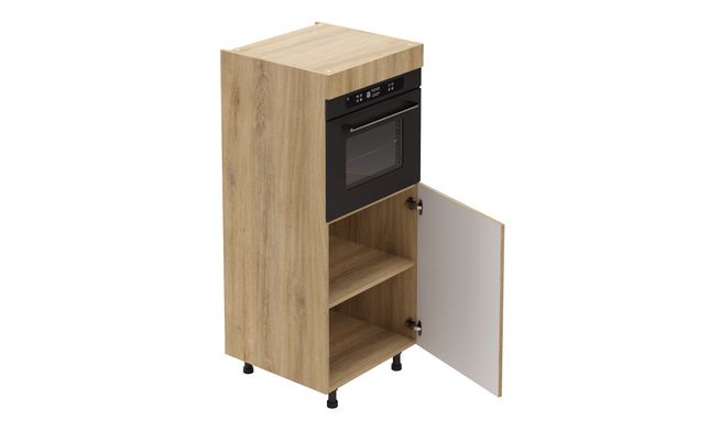 Mid-tall Microwave Unit, 1 Shelf