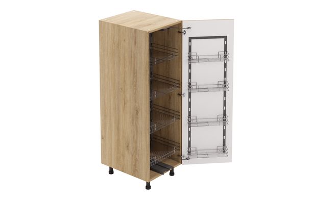 Mid-tall Unit, Tandem Pantry Pullout