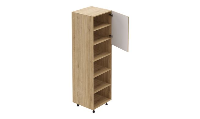 Tall Open/Close Unit, 4 Shelves