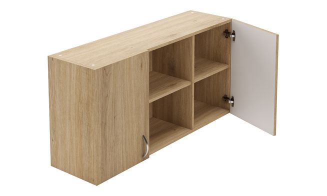 Wall Open/Close Unit, 2 Shelves