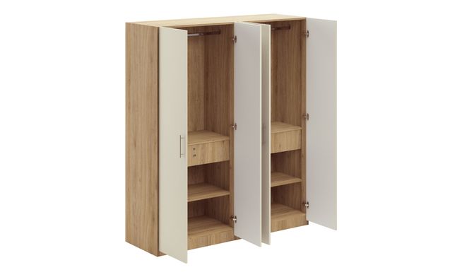 Swing 4-Door, 2 Drawers, 2100 mm