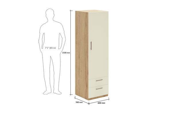 Swing, Ext. Drawer, Design-E, 2100mm