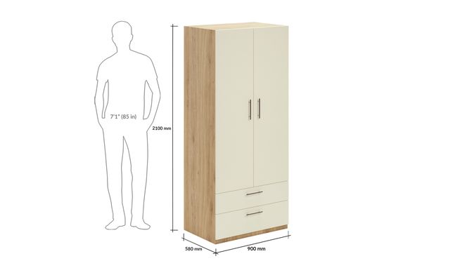 Swing, Ext. Drawer, Design-E, 2100mm