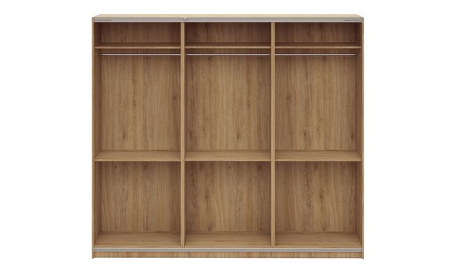 Overlay Sliding 3-Door, Design-AAA, 2400 mm