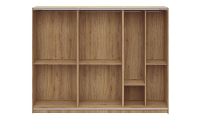 Overlay Sliding 3-Door, Design-AAC, 2100 mm