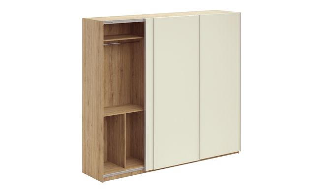 Overlay Sliding 3-Door, Design-BAB, 2400 mm