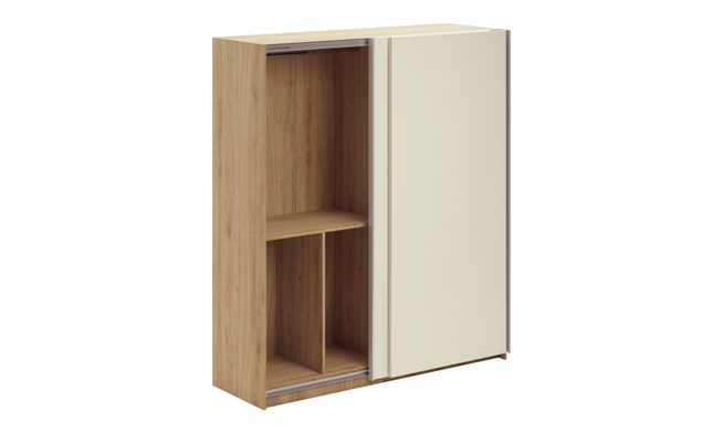 Overlay Sliding 2-Door, Design-BA, 2100 mm