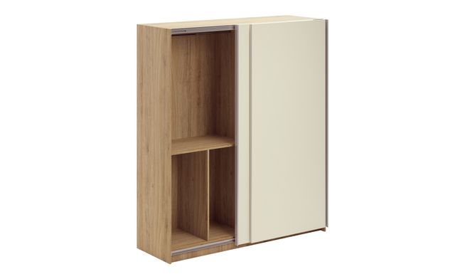 Overlay Sliding 2-Door, Design-BC, 2100 mm