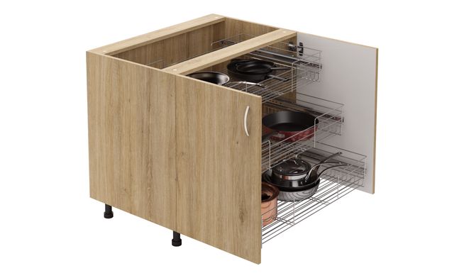 Base Unit, 3 SS Drawers (3M)