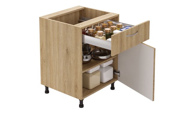 Base Unit, 1 Drawer (1M), 1 Shelf