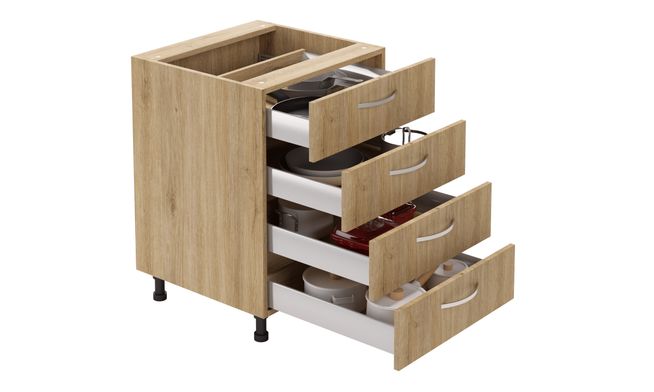 Base Unit, 4 Drawers (4M)