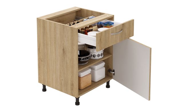 Base Unit, 1 Drawer (1M), 1 Shelf