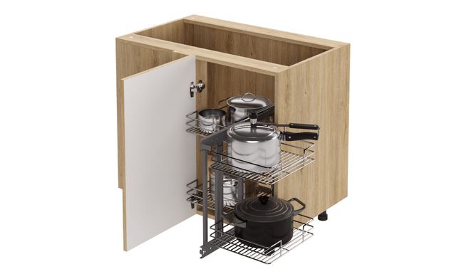 Blind Corner Unit, Corner Pullout