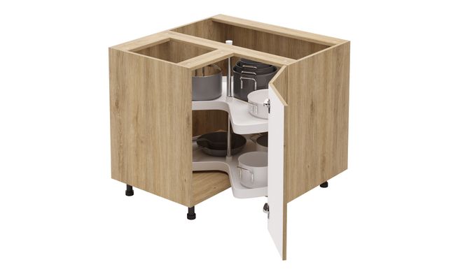 Corner Unit, 3/4 Polymer Carousel