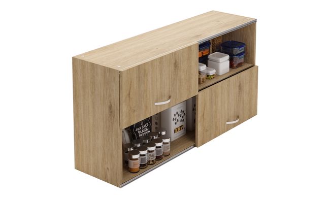 Wall Sliding Unit, 1 Shelf